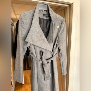 Kenneth Cole mid calf length wool coat
